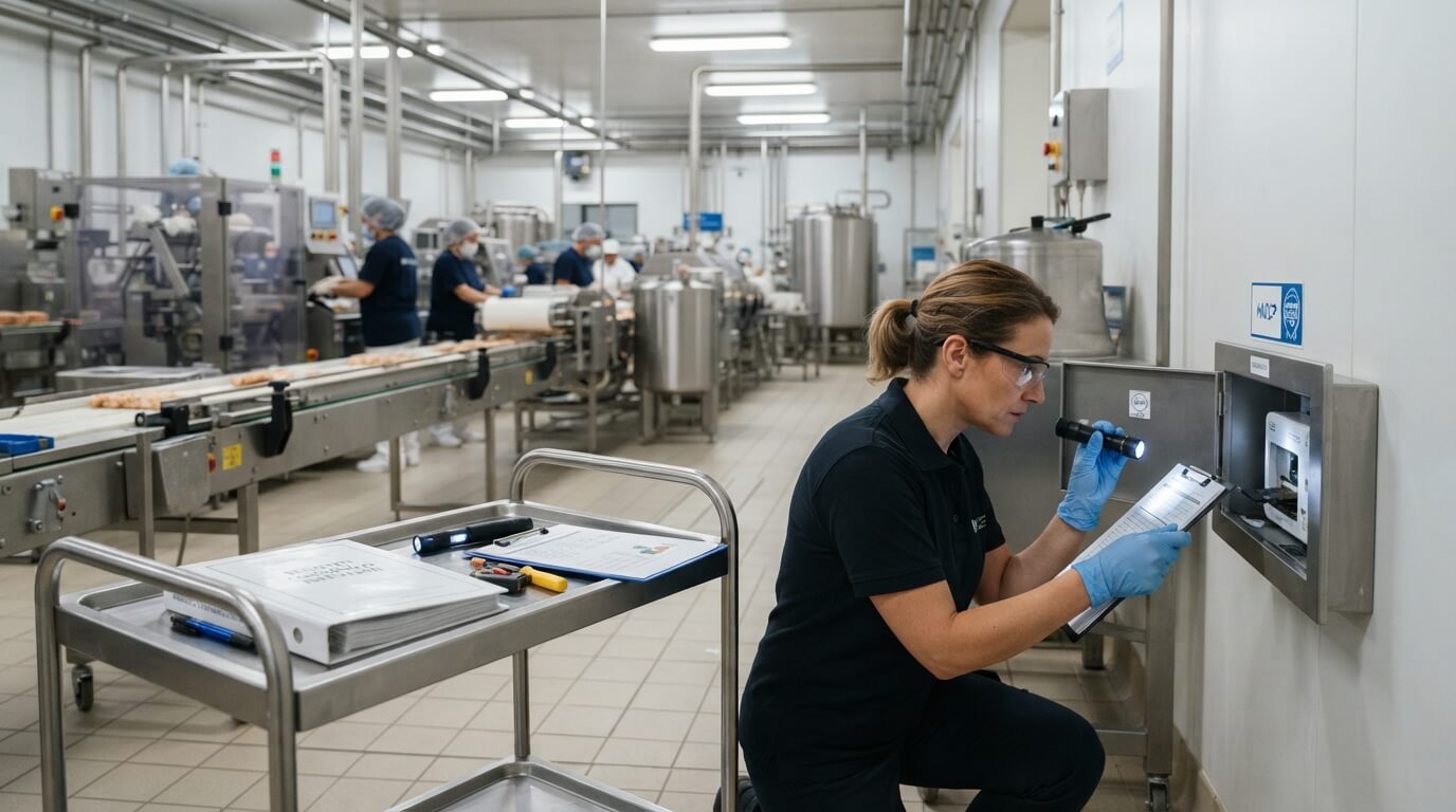 Controllo degli infestanti e protocolli HACCP nell'industria alimentare: standard, monitoraggio e obblighi normativi